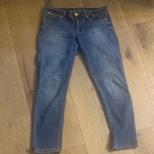 MICHAEL Michael Kors Dark Blue Ankle Jeans